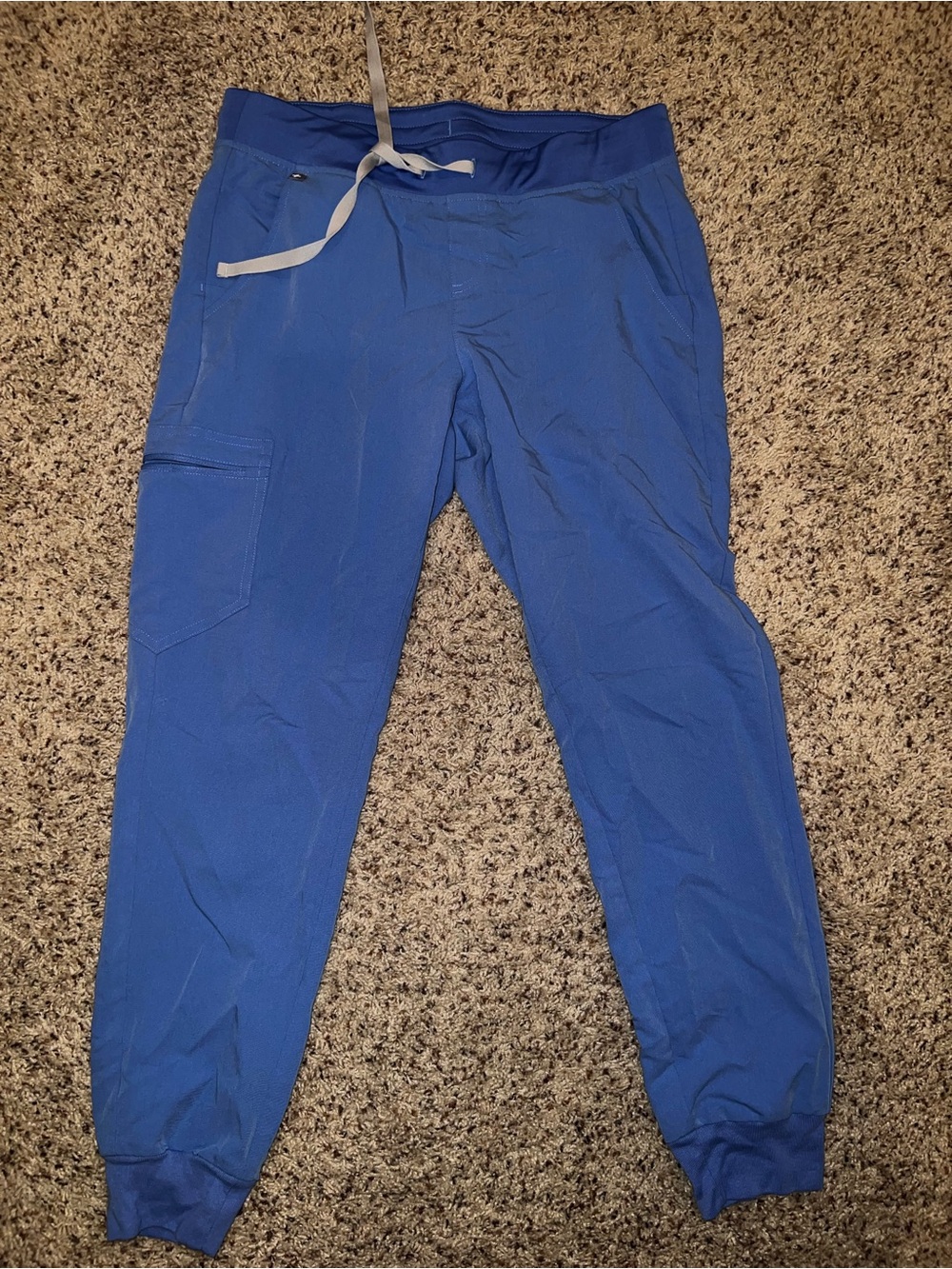 Figs Women's Cobalt Blue Jogger Scrub Pants
